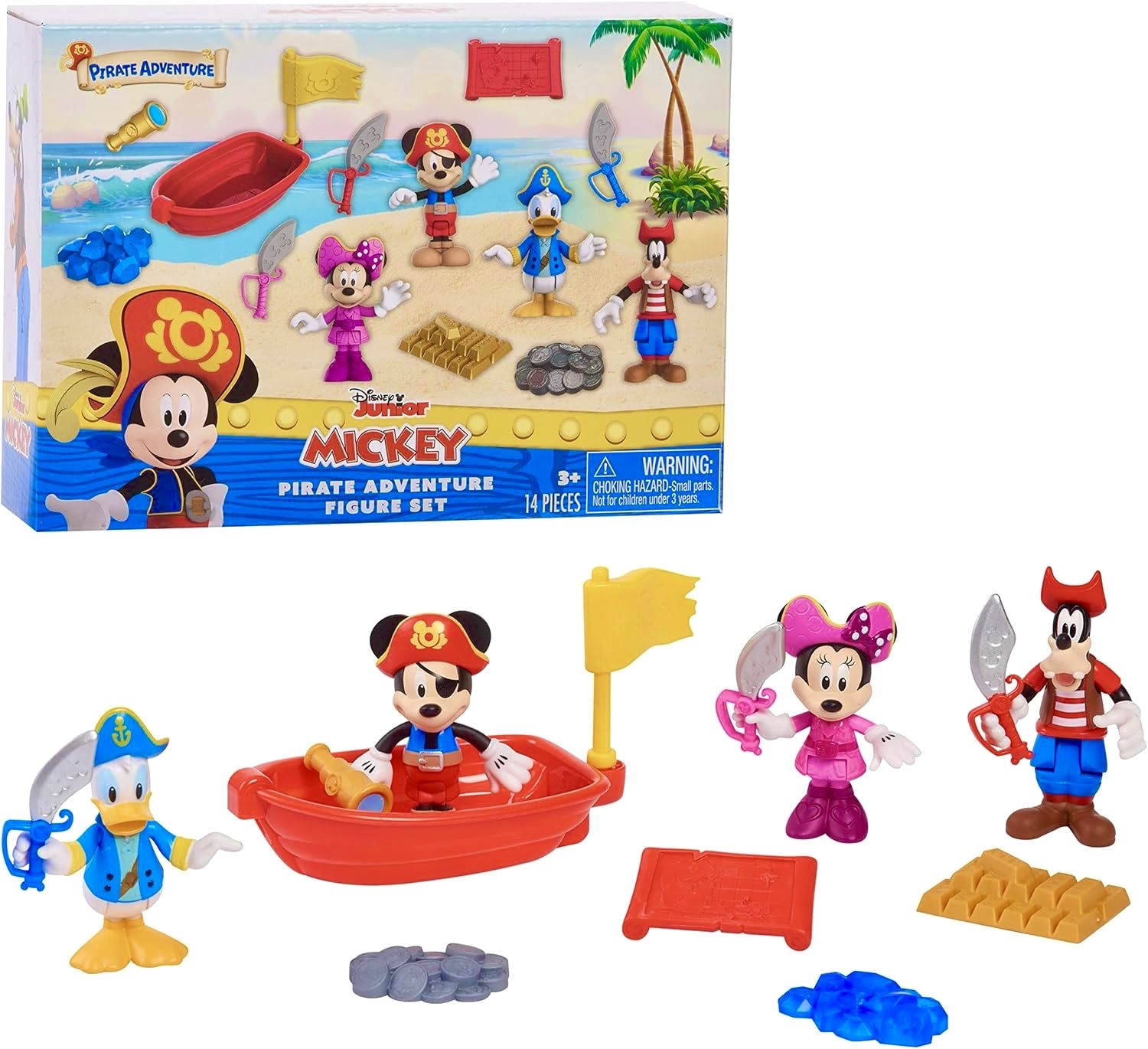 Disney Junior / Микки Маус Набор фигурок Пиратское приключение
