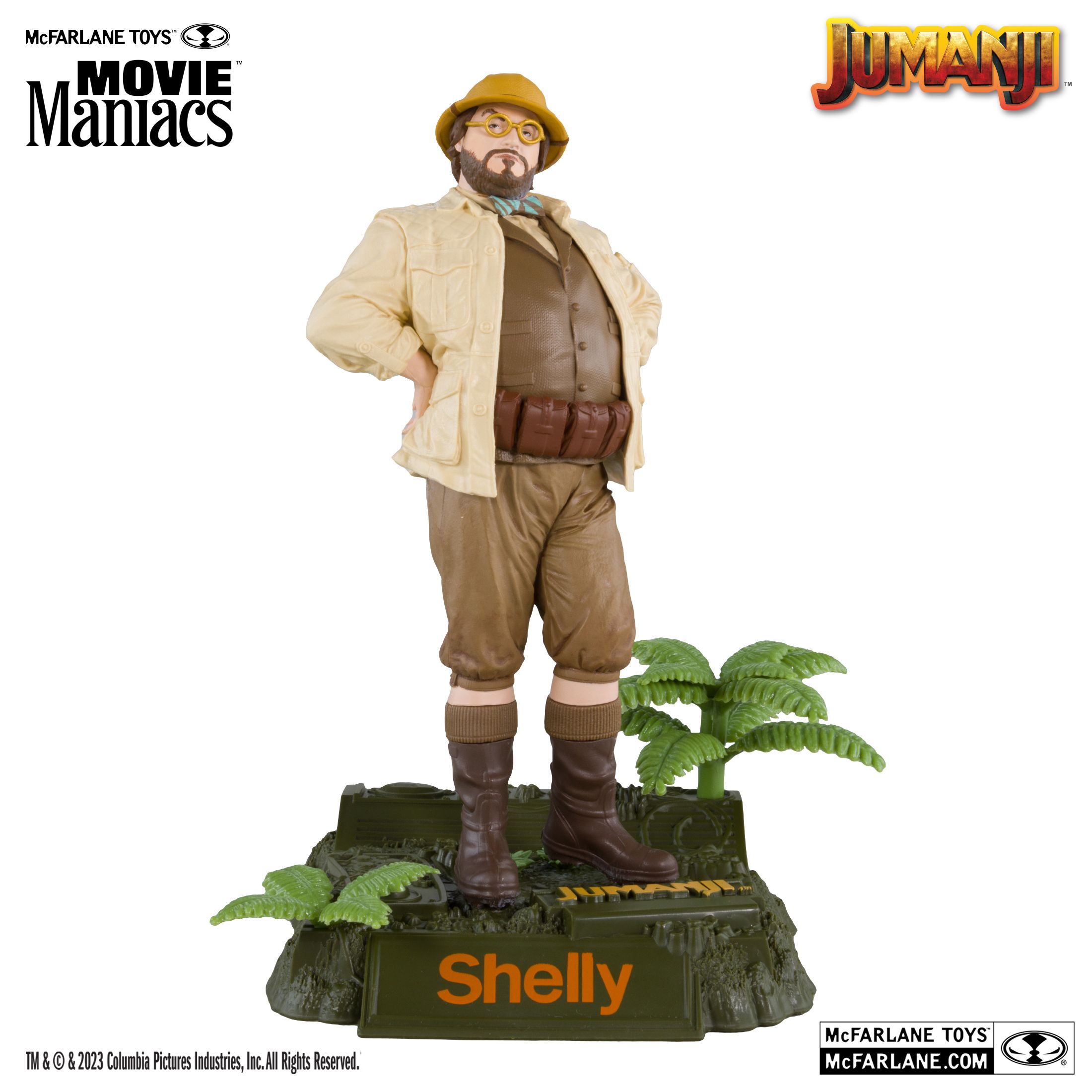 Фигурка Профессора Шелдона Оберона (Джуманджи) / PROFESSOR SHELDON OBERON (JUMANJI) Movie Maniacs