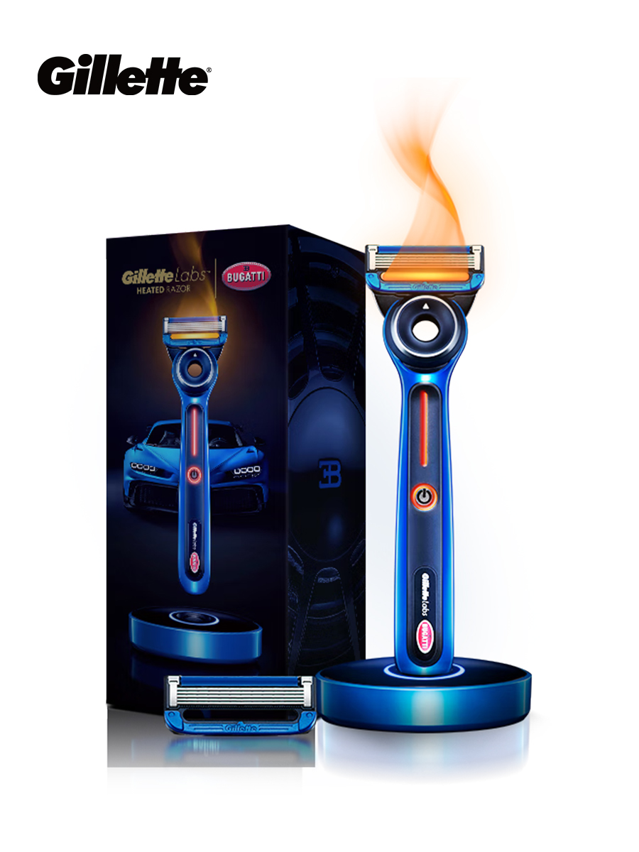 Бритва Gillette Heated Razor Bugatti Лимитированная серия мгновенный ...