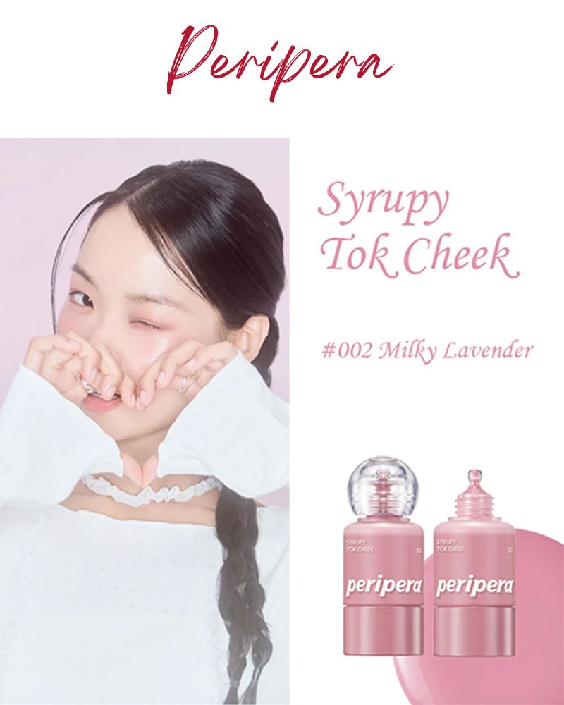 PERIPERASyrupyTokCheekЖидкиерумяна,9г-#02MilkyLavender