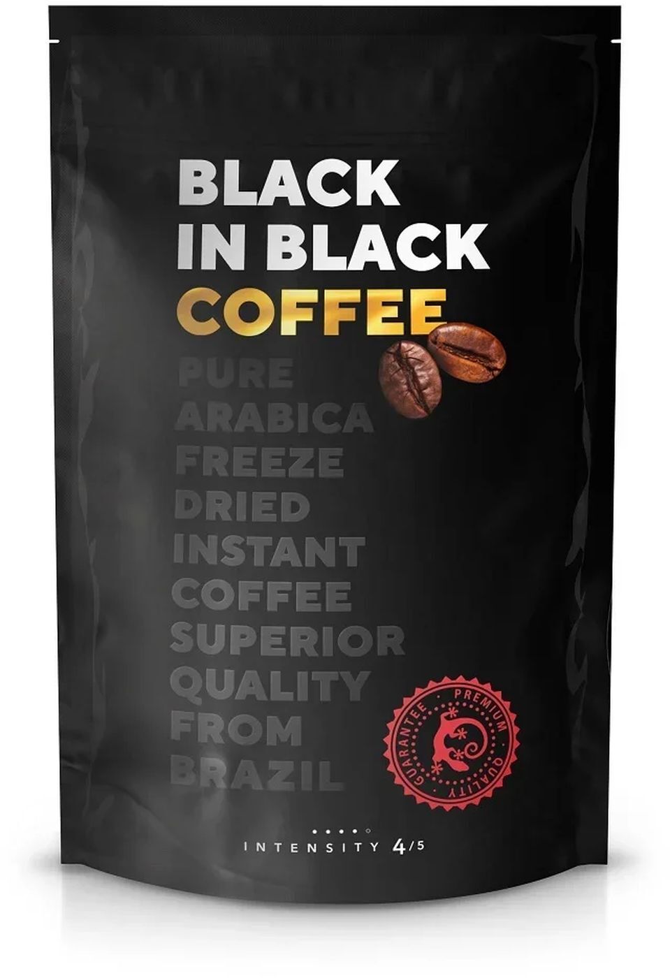 КоферастворимыйBlackinBlack,сублимированный,190г