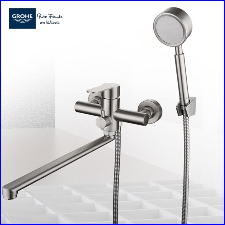 Groheсмесительдляваннысдлиннымизливом,кухонныйсмеситель