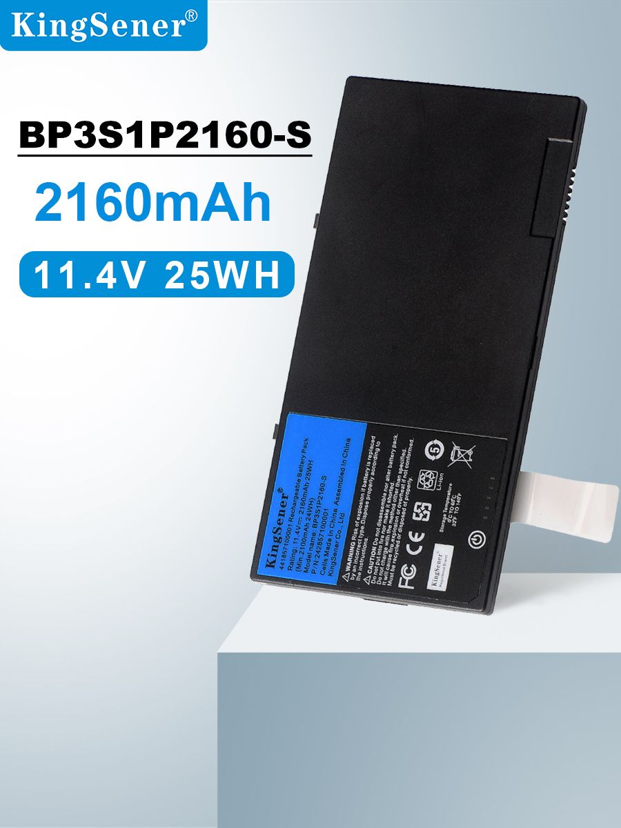 KingSenerАккумулятордляноутбука2160мАч,(ForGetacF110TabletBP3S1P2160-S/BP3S2P2100-S/G8M3X2/441857100001/441868800001/3ICP6/51/61;11.4V25wh)