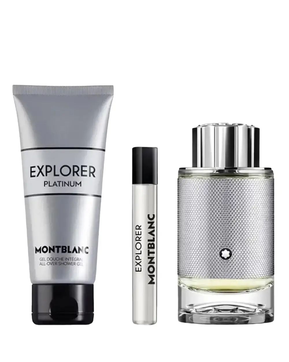 Mont Blanc Explorer Platinum Набор парфюмерная вода 100 мл + 7.5 мл + гель для душа 100 мл купить