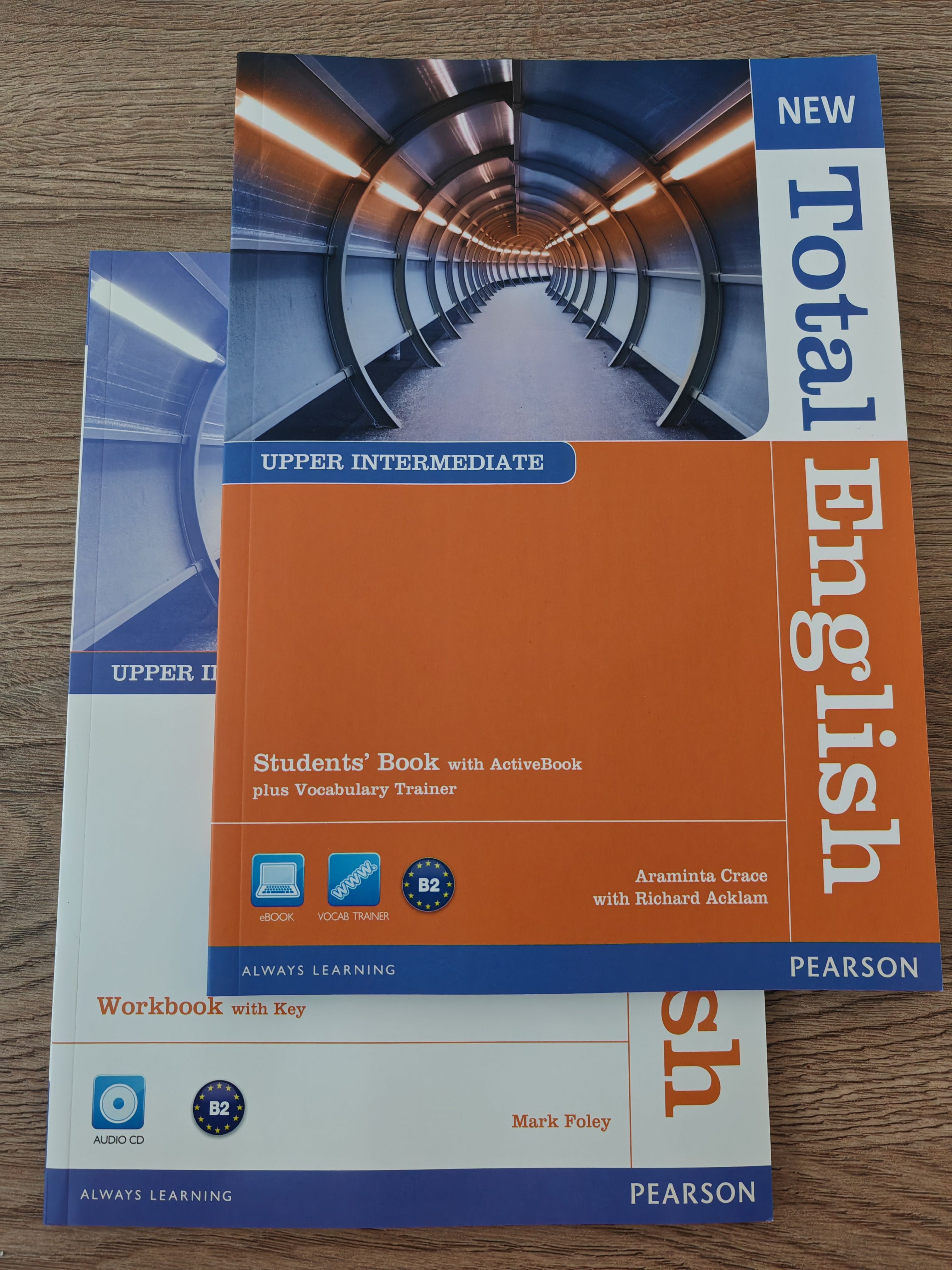 New Total English Upper intermediate (Учебник + Рабочая Тетрадь + CD ...