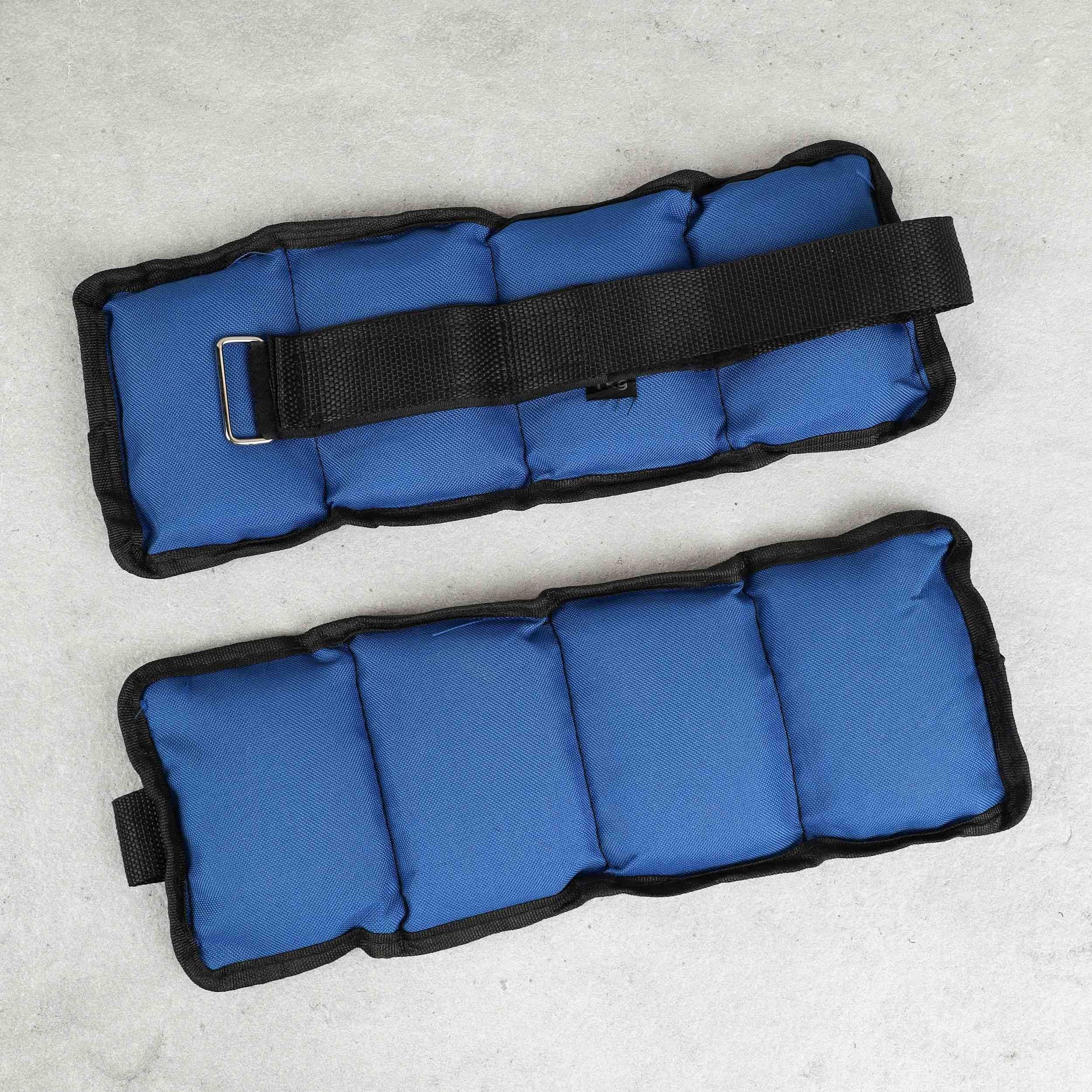 Утяжелители для рук и ног Woohooo FitLimbs, набор 2 шт по 1 кг, наполнитель песок Утяжелители для рук и ног Woohooo FitLimbs, набор 2 шт по 1 кг, наполнитель песок
