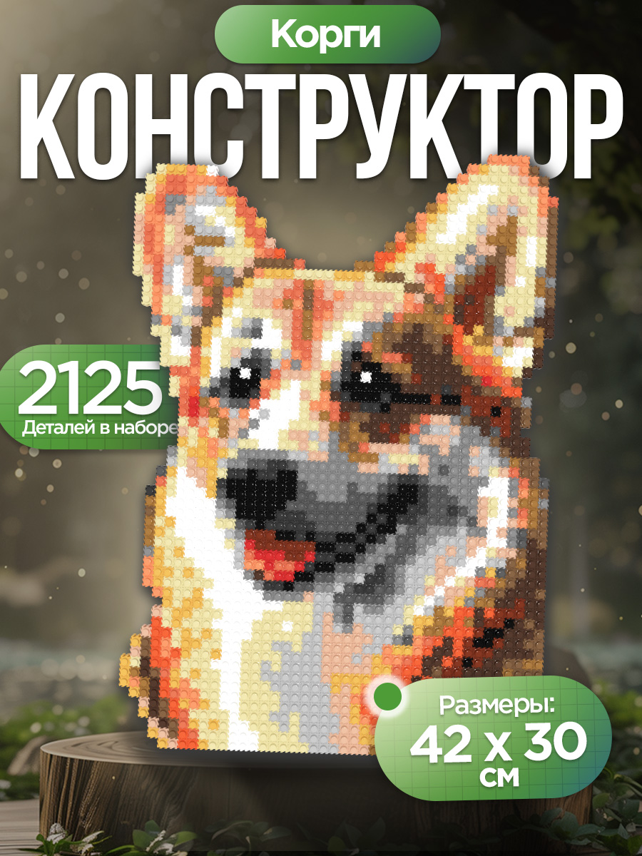 КонструкторизминиблоковСобакаКорги