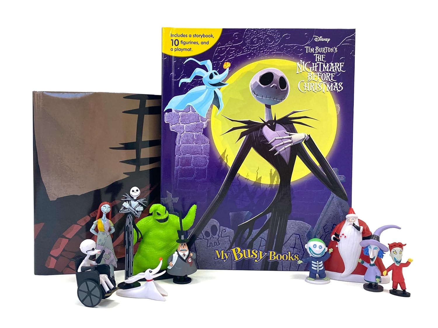Дисней / Disney Набор-книга с фигурками Кошмар перед Рождеством My Busy Books