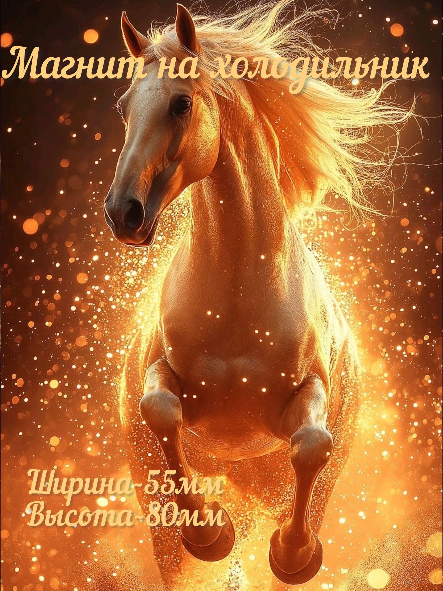 МагнитнахолодильникЛошадка