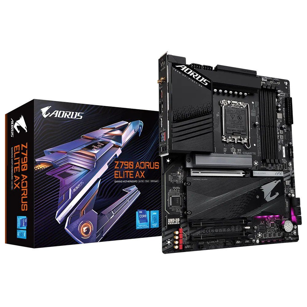 Gigabyte Z790 AORUS Elite Ax Ice купить на OZON по низкой цене