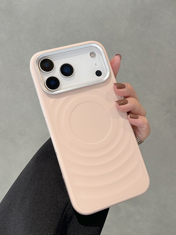 智能手机壳 用于 Apple iPhone 16 Pro Max, 热塑性聚氨酯, 浅粉色
