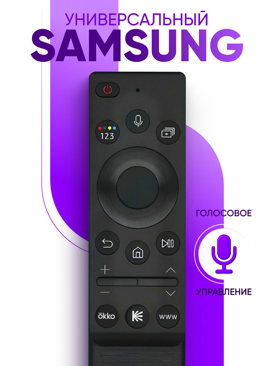 ПультдлятелевизораСамсунг/пультsamsung/pduspbBN59-01357HBN59-01357M(A,B,F,G,C,L)ОккоиКинопоиск