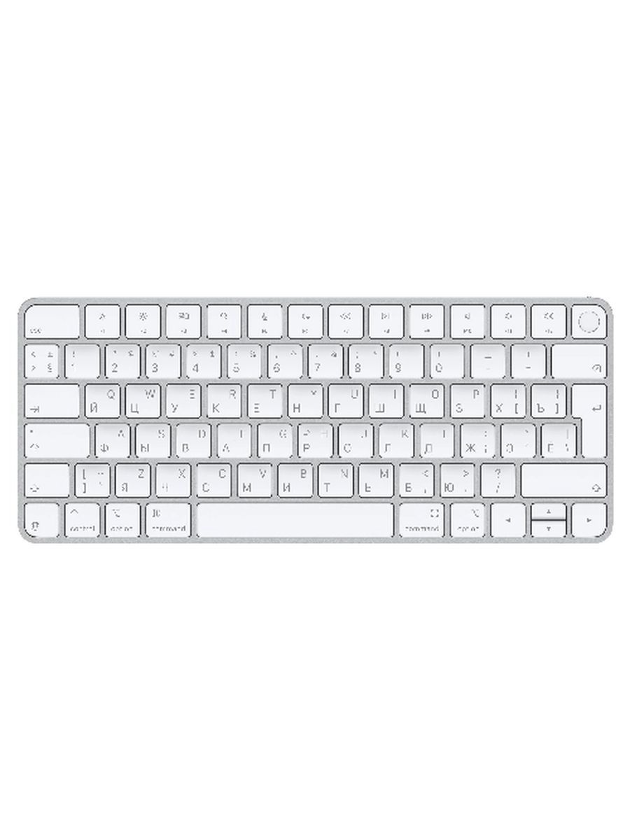 Apple Magic Keyboard Беспроводная мембранная клавиатура, русская раскладка, белая, с Touch ID, MXCK3