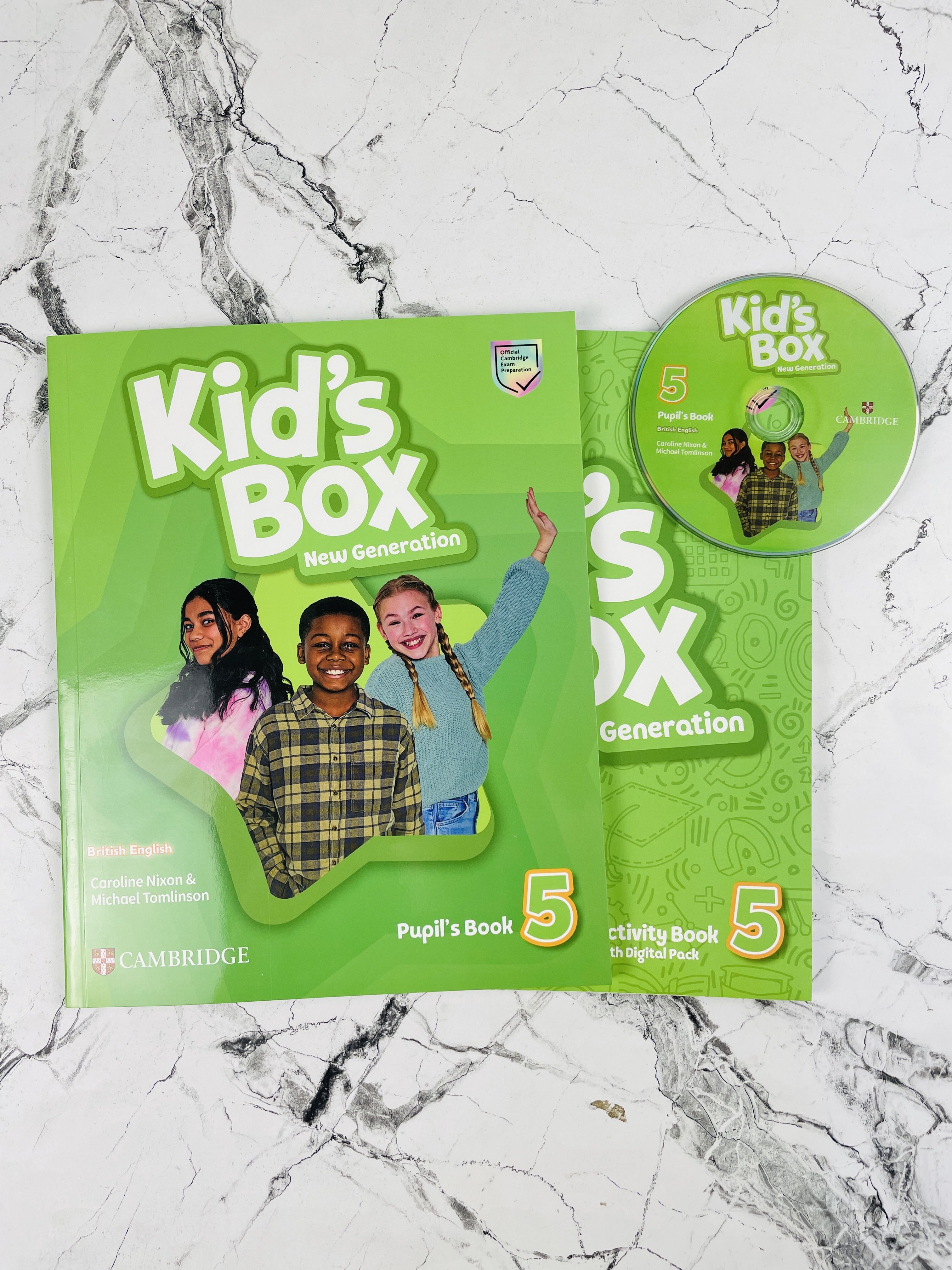 Kid's Box 5 New Generation Полный Набор Pipil's Book + Activity