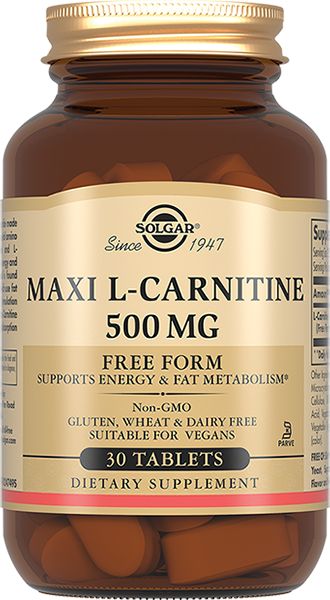 l carnitine natural source Source Naturals Acetyl L-Carnitine Tablets 500mg, 120 ct