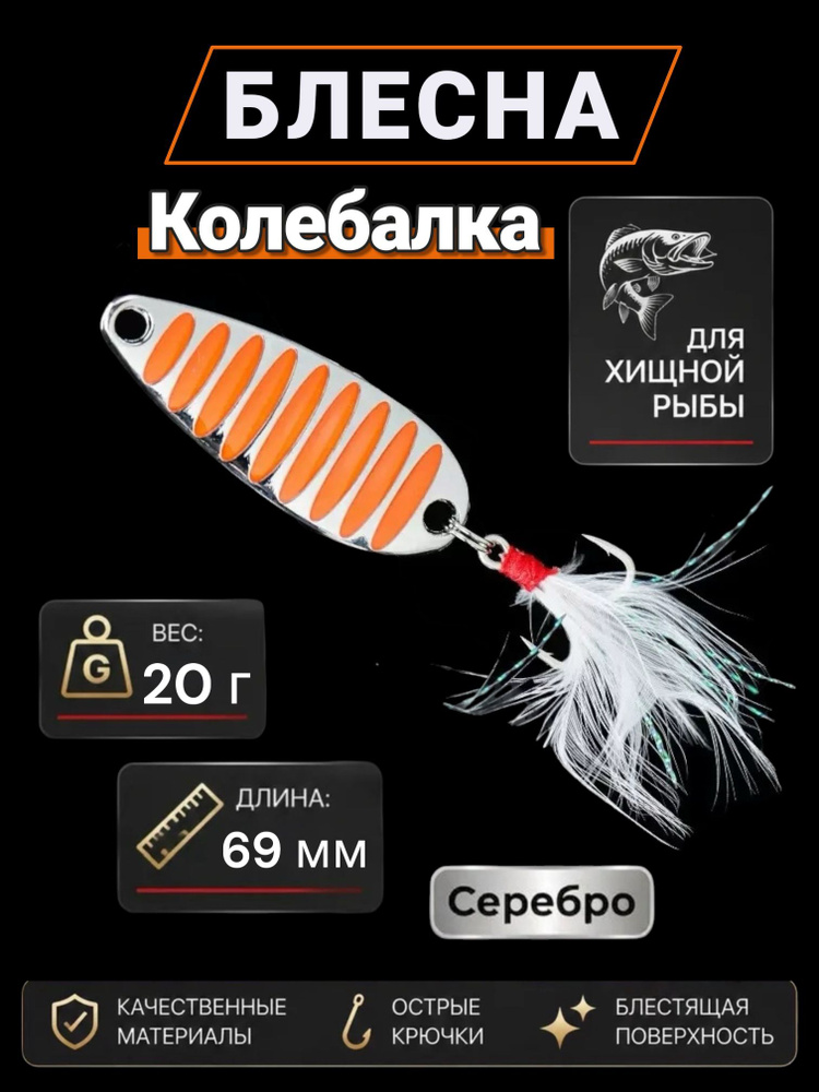 Блесна колебалка #1