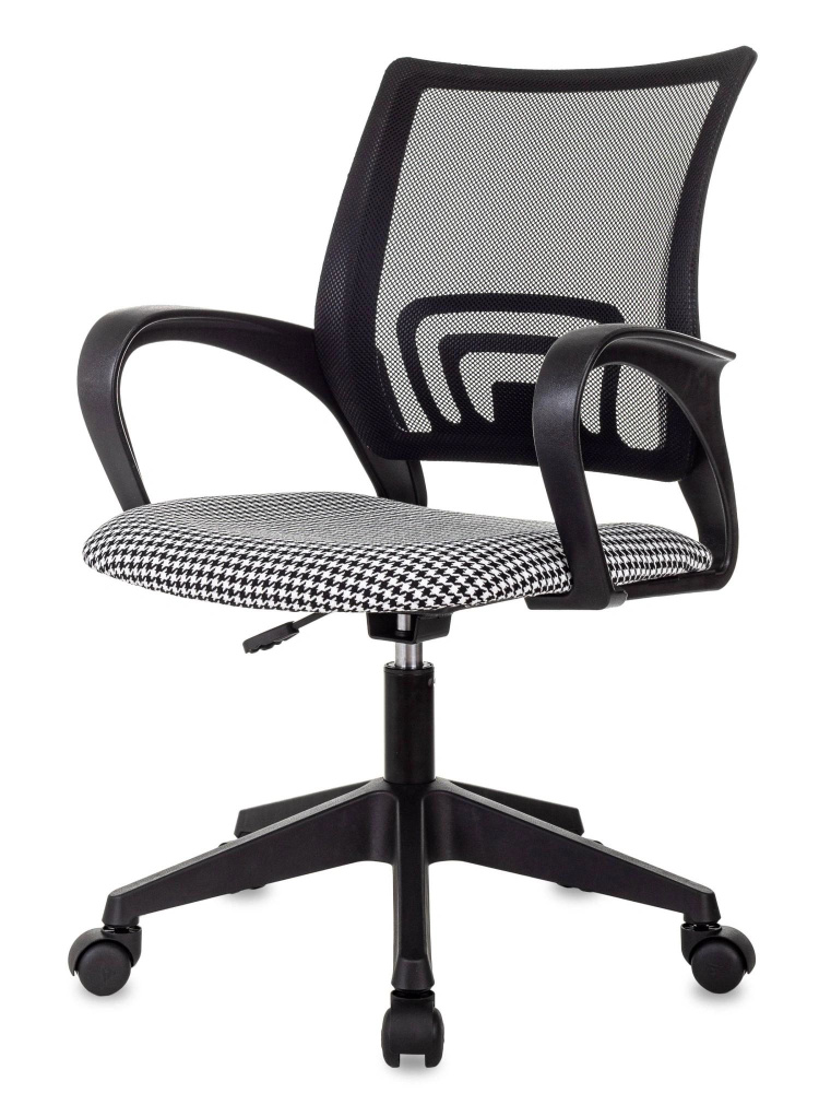 Кресло компьютерное Бюрократ Room TW-01 Morris 10 (Black/White) #1
