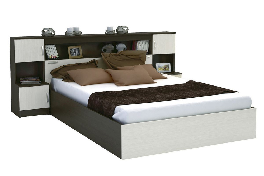 МФ Стендмебель Двуспальная кровать, 160х200 см #1