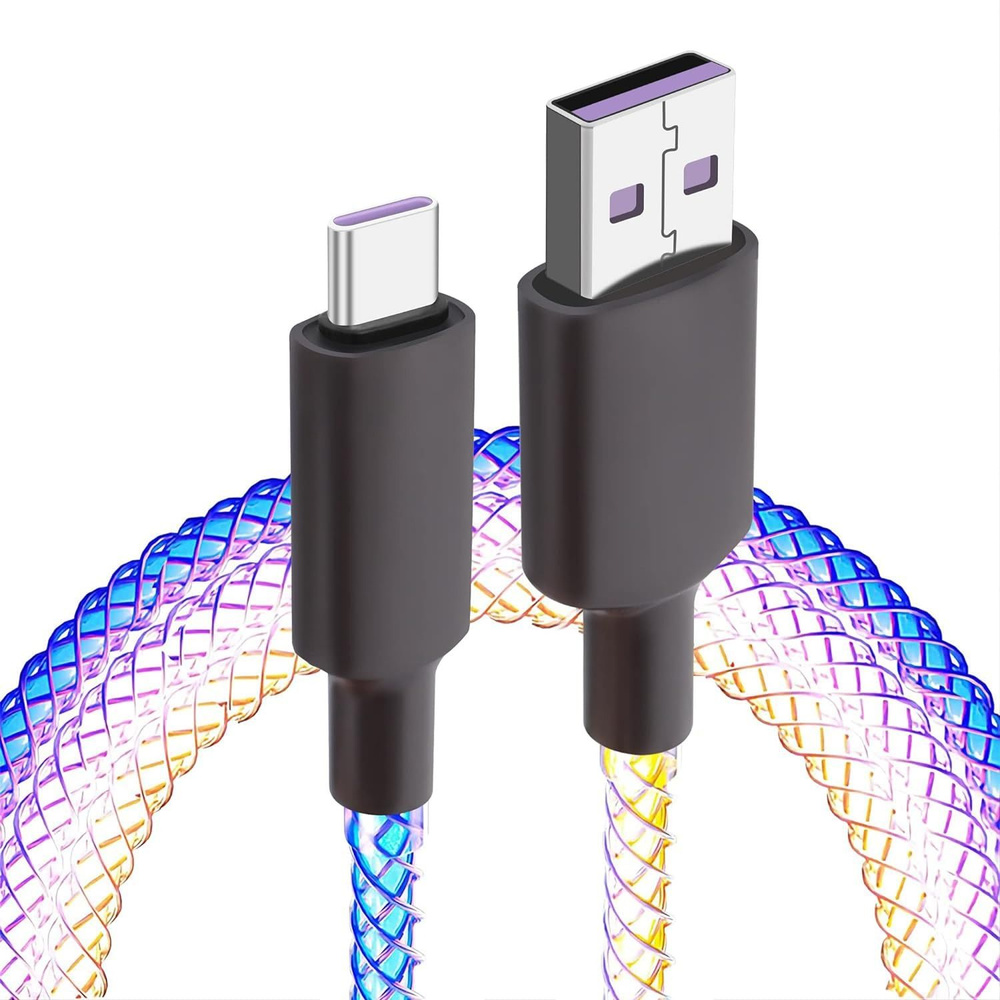 Кабель USB Type-C Ask Gecko Кабель Type - C - Type - C быстрая зарядка для  мобильных устройств 1 метр. Шнур для зарядки телефона Type - C для Android,  зарядка type c,