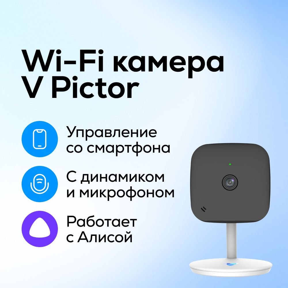 WiFi камера видеонаблюдения V Pictor by Ivideon