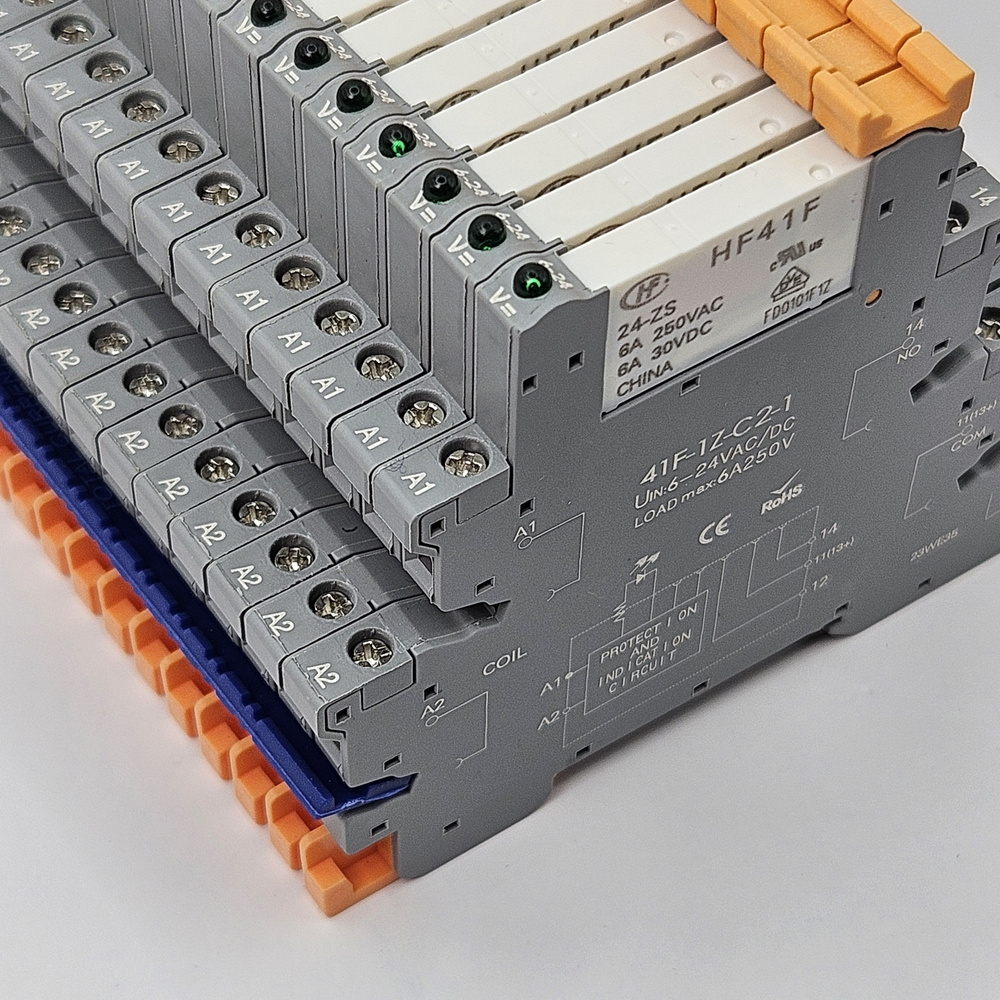 Реле RY-ELE 24В, 1СO, 6A, колодка винтовая - купить по выгодной цене в ...