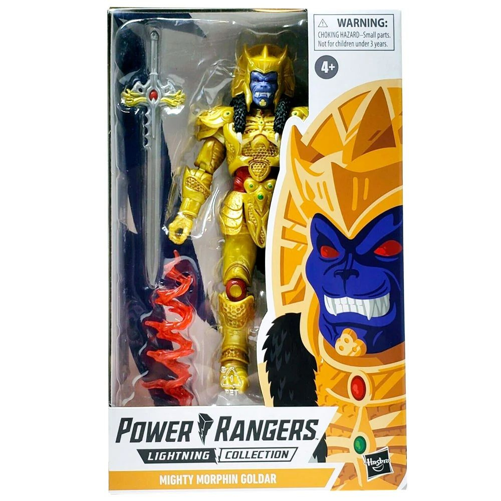 Фигурка Могучие Рейнджеры серия Power Rangers Lightning Collection -  Могучий Морфин Голдар, 15 см