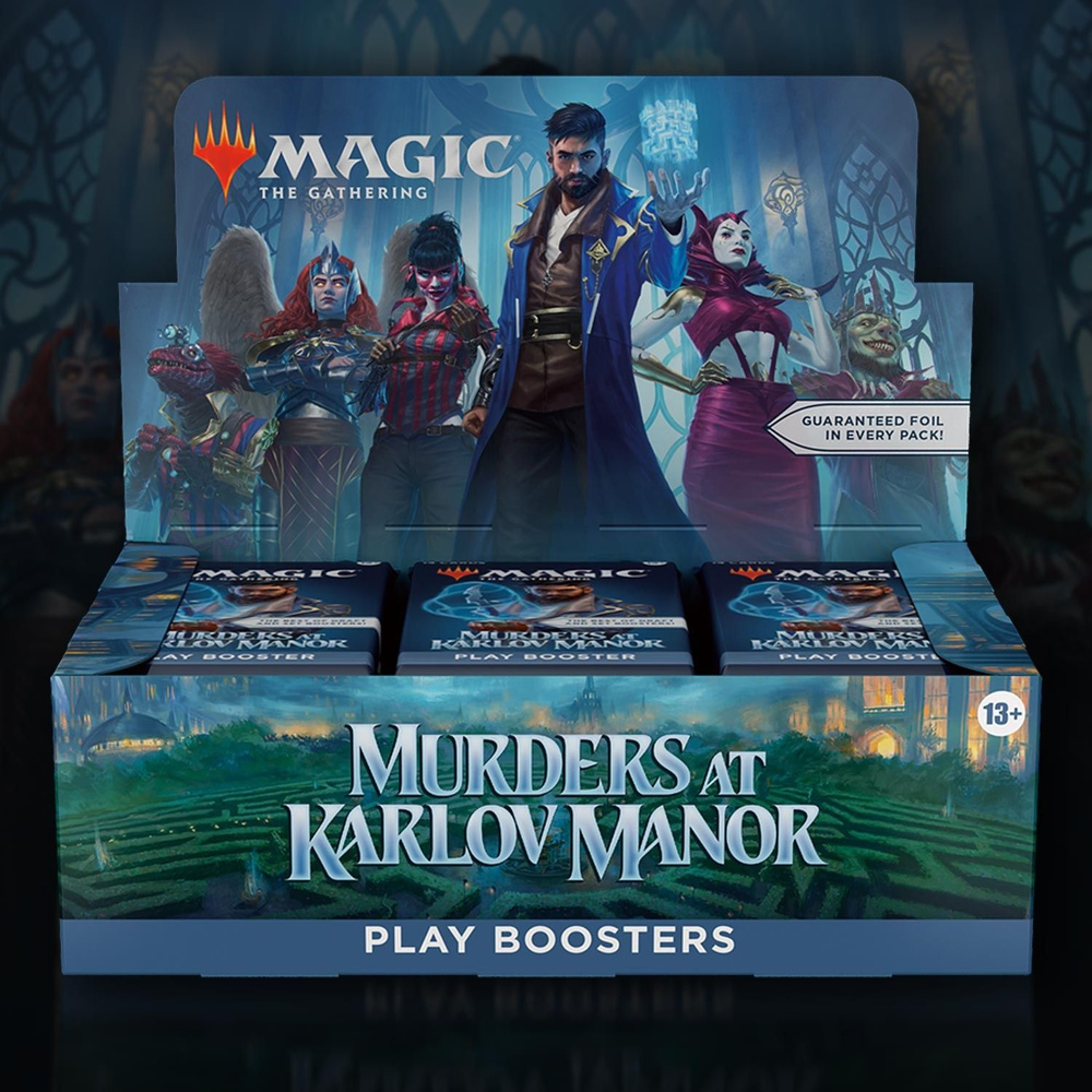 MtG: Murders at Karlov Manor Дисплей Play Бустеров