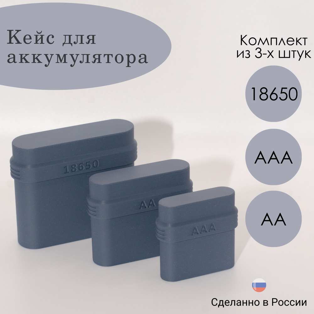 Бокс для батареек/аккумуляторов Кейс для батареек или аккумуляторов ...
