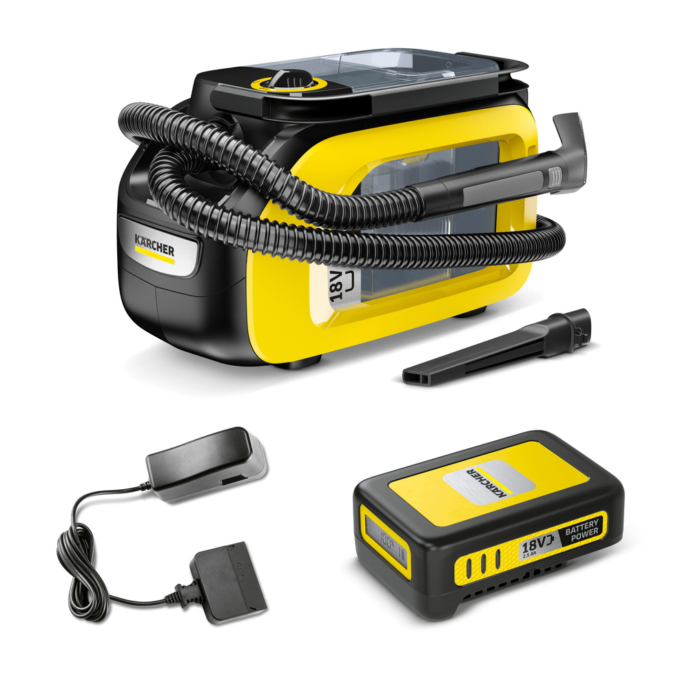 Аккумуляторный моющий пылесос Karcher SE 3-18 Compact Battery Set  (1.081-502.0)