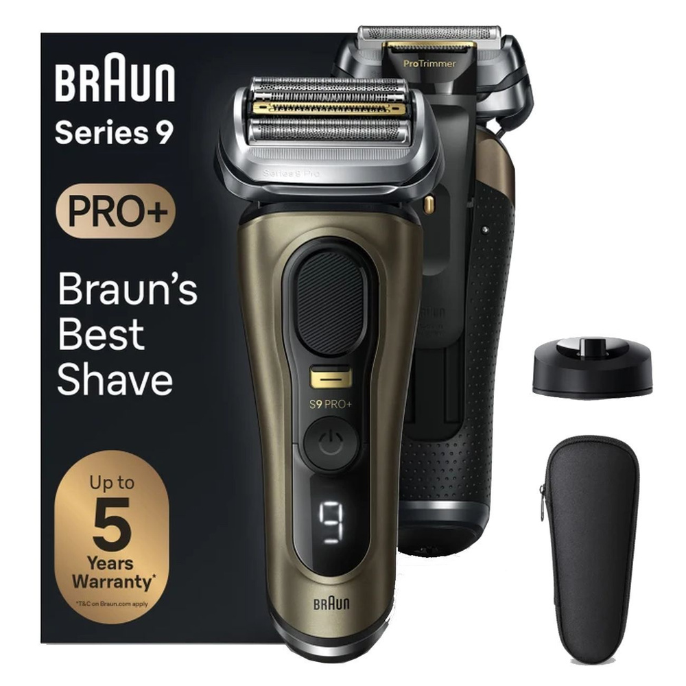 Электробритва Braun Series 9 Pro+ 9519s - купить по выгодным ценам в  интернет-магазине OZON (1412800657)