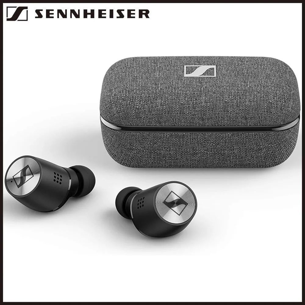 Sennheiser Наушники беспроводные с микрофоном, Bluetooth, черный  #1