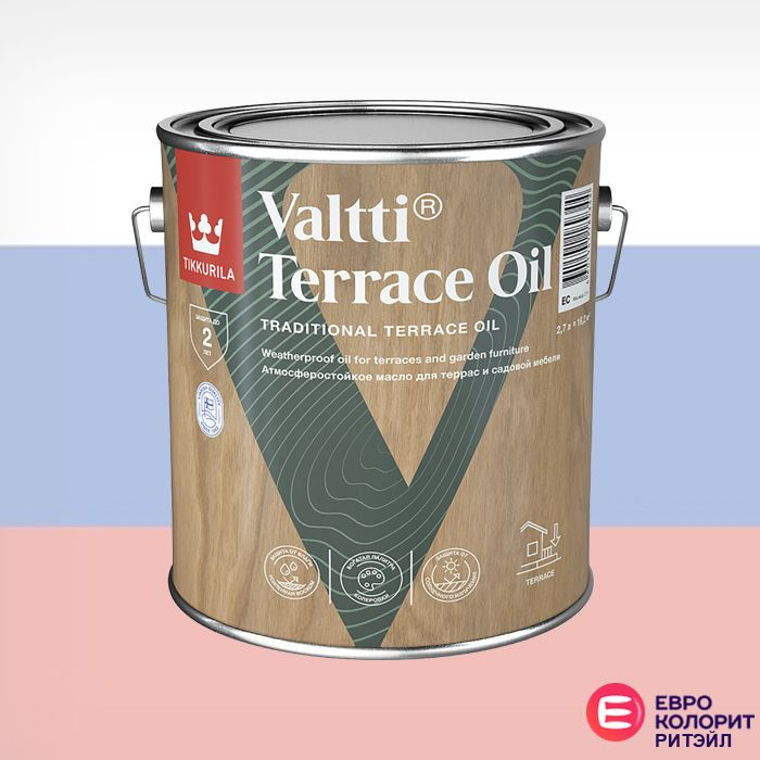 Tikkurila Valtti Terrace Oil Масло для террас 2,7 л - купить с ...