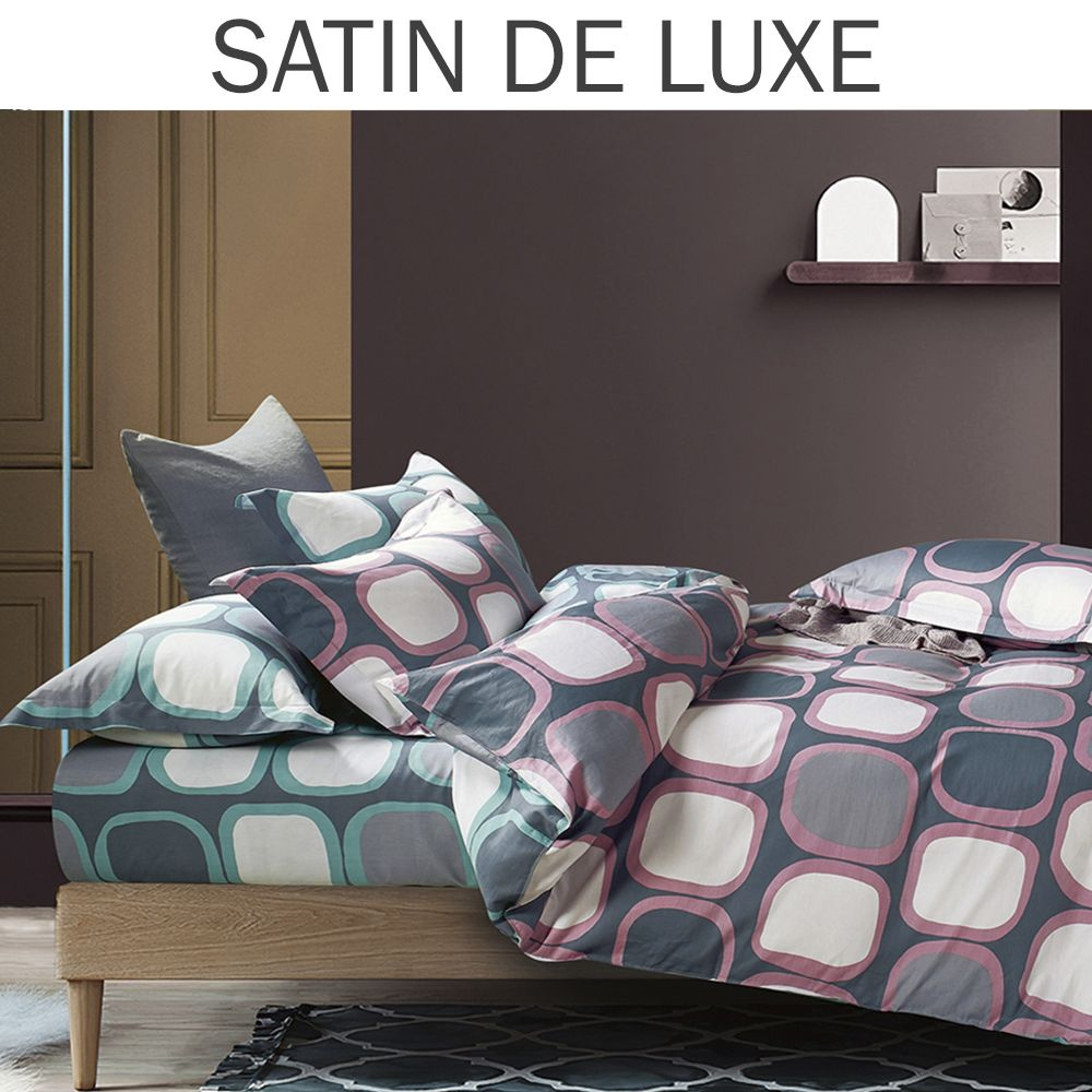 Постельное белье 2 спальное Cleo Satin de Luxe комплект пододеяльник на молнии сатин хлопок  #1