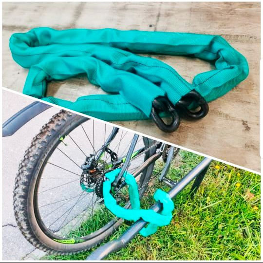 Цепь противоугонная 13мм 8кл.пр. 2метра в чехле, без замка - купить с ...