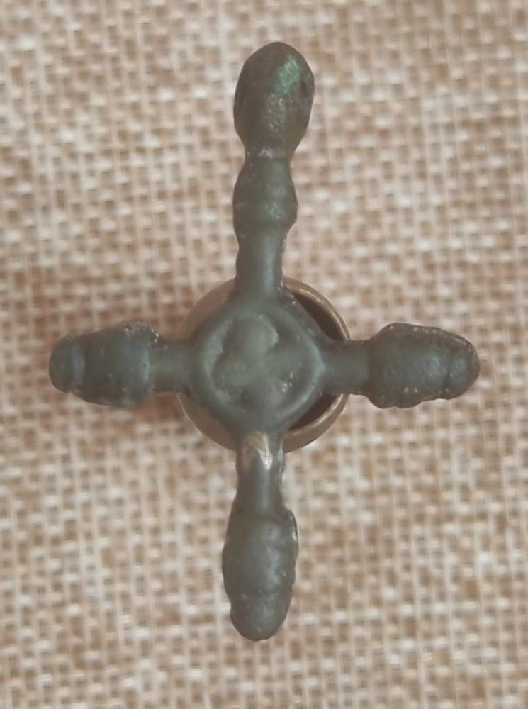 Антиквариат: Крест, привеска домонгольского периода (в середине ...