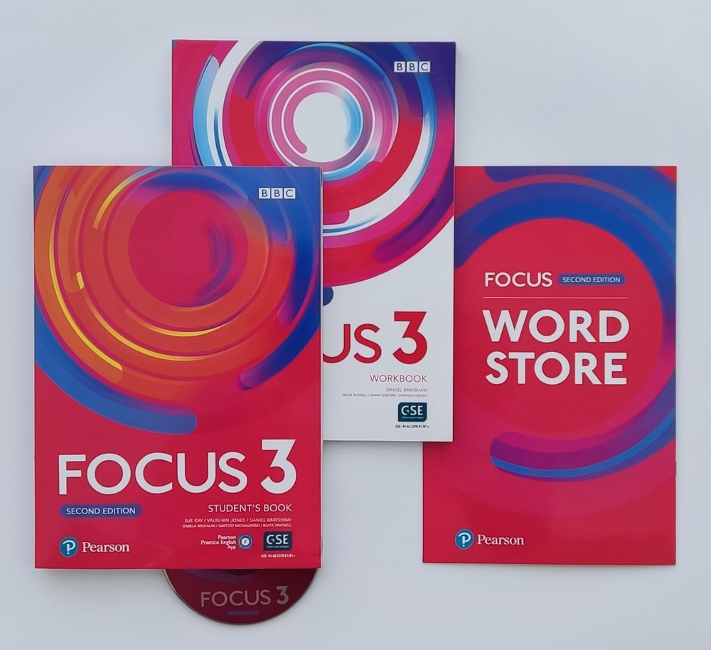 Учебник Focus 3 (2st edition) Student's Book and Workbook, комплект с ...