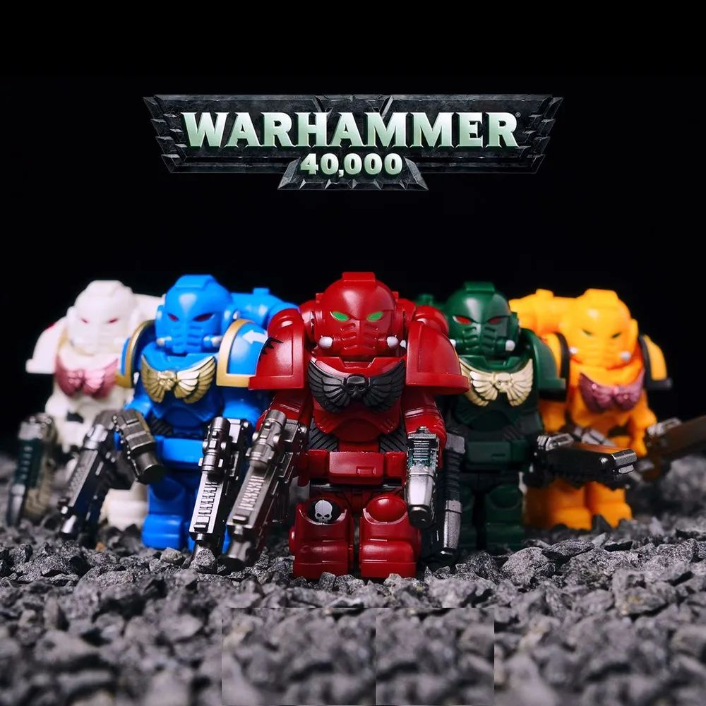 Фигурки Warhammer 40K Адептус Астартес / минифигурки Вархаммер Космодесант  / набор фигурок Warhammer Ангелы Смерти - купить с доставкой по выгодным  ценам в интернет-магазине OZON (1215158510)