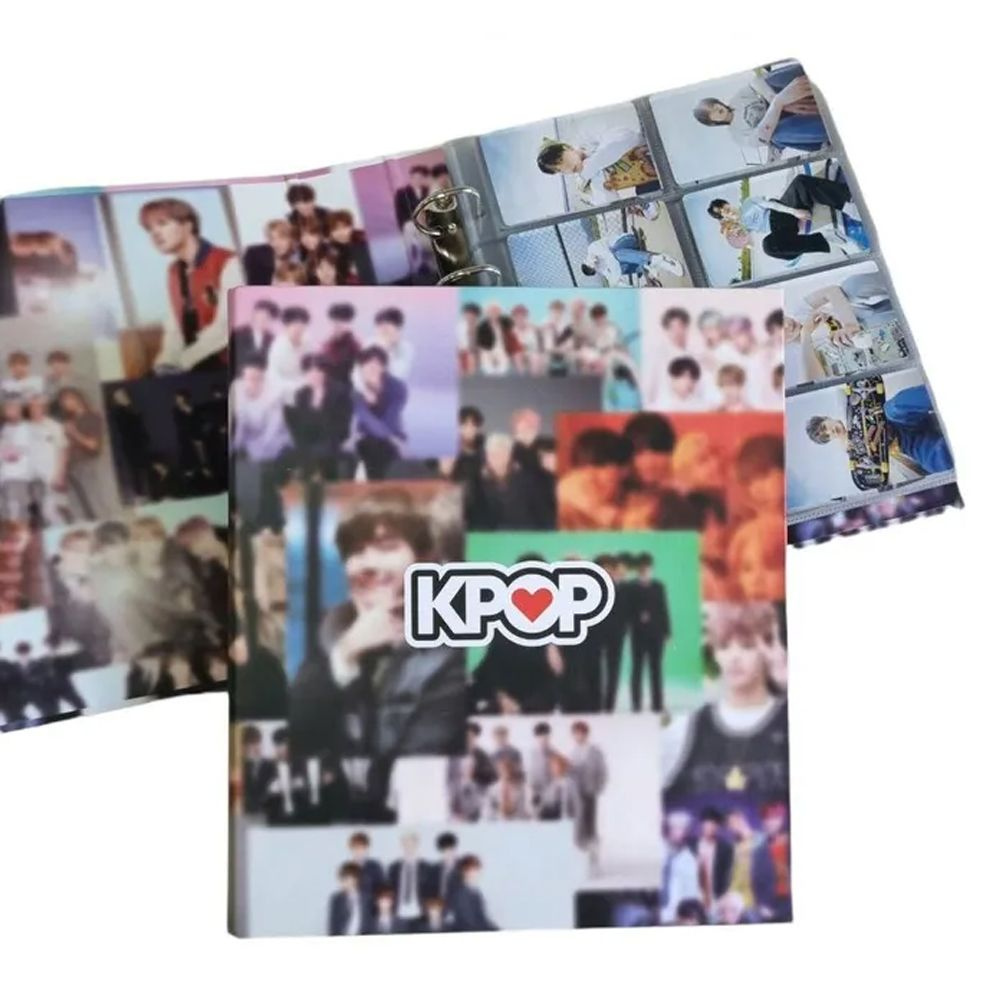 Альбом биндер на 320 карточек K-POP групп - BTS, Stray Kids, TXT, Twice ...