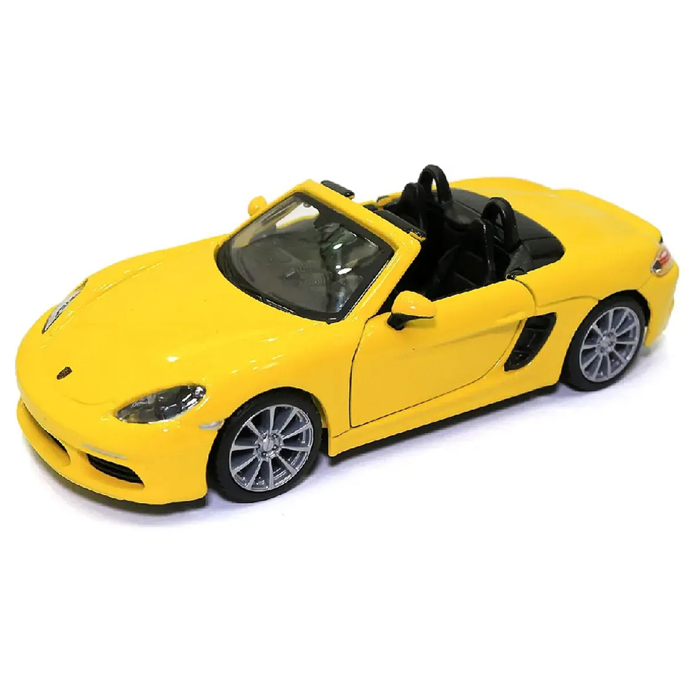 Машинка die-cast Porsche 718 Boxster, 1:32, красная, Bburago, 18-43049 -  купить с доставкой по выгодным ценам в интернет-магазине OZON (1469636593)