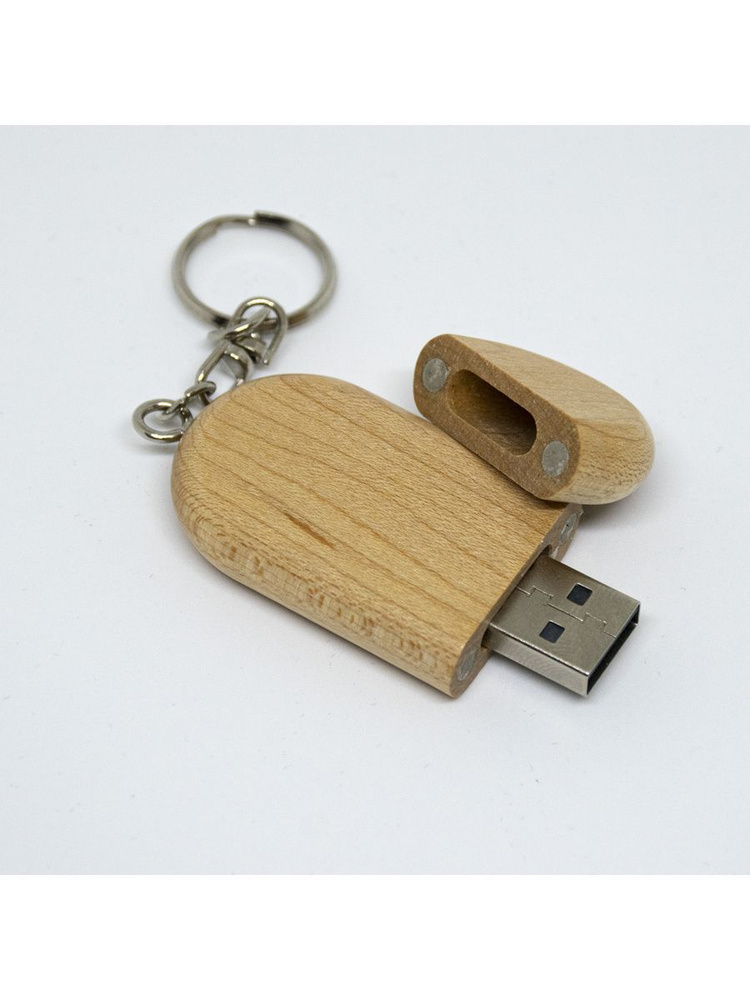 grand-usb USB-флеш-накопитель USB Флеш накопитель из Бамбука 16GB 16 ГБ, бежевый  #1