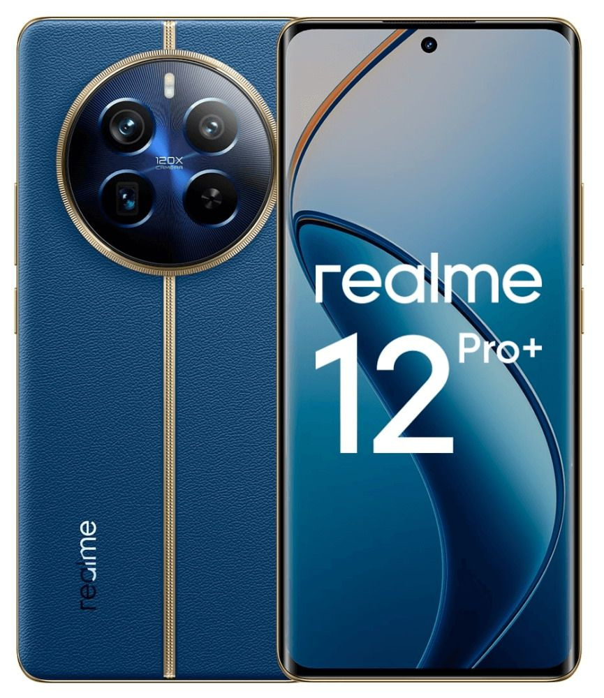 realme Смартфон 12 Pro+ 5G RMX3840 512Gb 12Gb 12/512 ГБ, синий