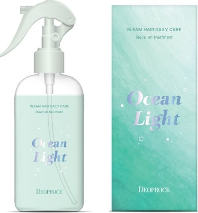 DEOPROCE / Деопрос Gleam Hair Daily Care Leave On Treatment Ocean Light Маска-спрей для волос восстанавливающая, #1