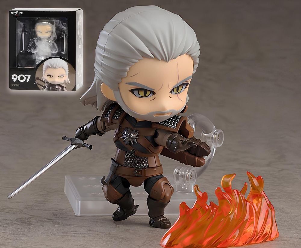 Фигурка Ведьмак Геральт / The Witcher Geralt (10см) 907 - купить с  доставкой по выгодным ценам в интернет-магазине OZON (812355822)