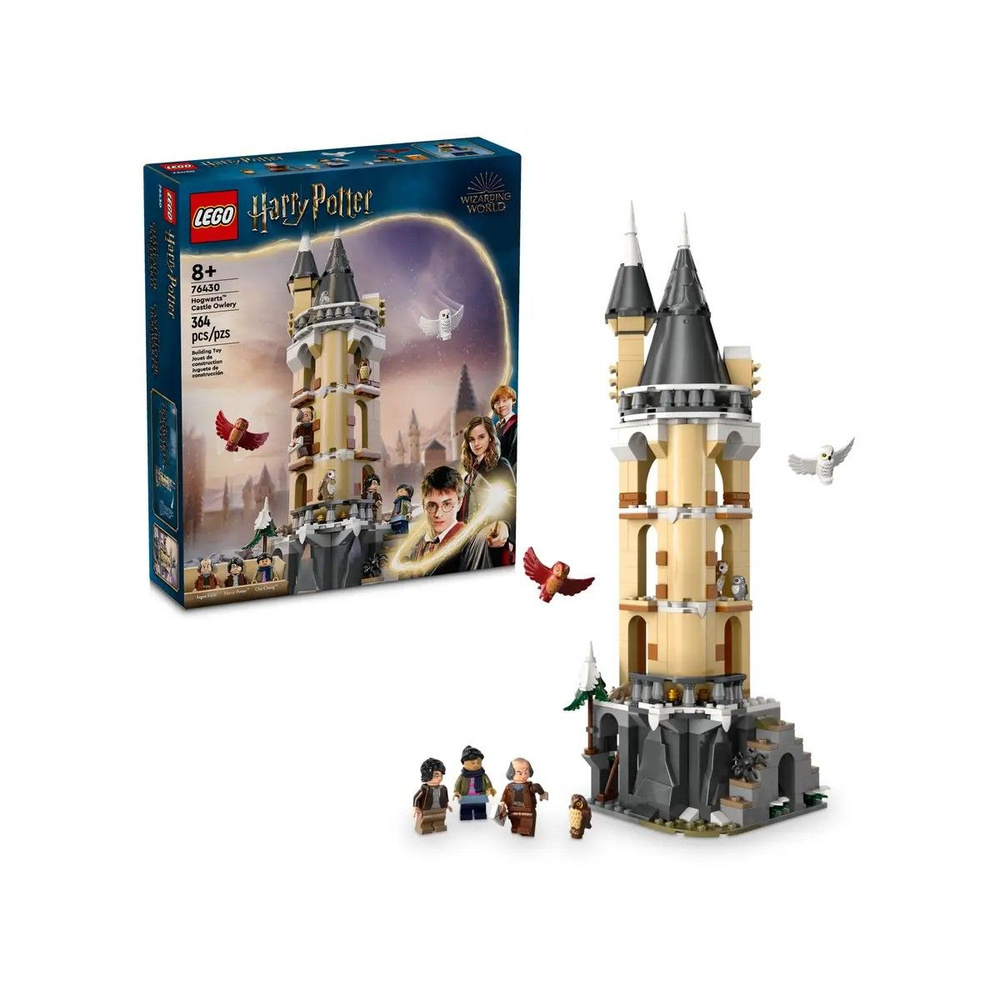 76430 Пластиковый Конструктор LEGO Harry Potter 76430 Hogwarts Castle  Owlery Хогвартс: Совиная Башня - купить с доставкой по выгодным ценам в  интернет-магазине OZON (1509102566)