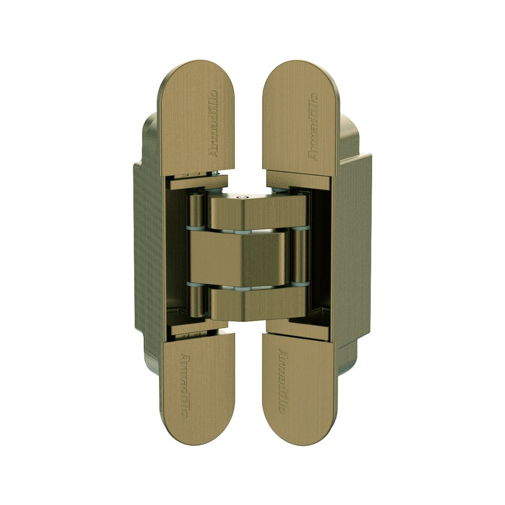 Петля Armadillo (Армадилло) скрытой установки U3D3000.VPG AB бронза(2шт) TECH для установки в деревянные #1