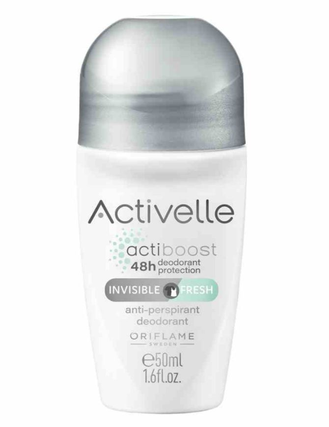 Activelle Invisible Fresh шариковый дезодорант-антиперспирант без белых следов 50мл  #1