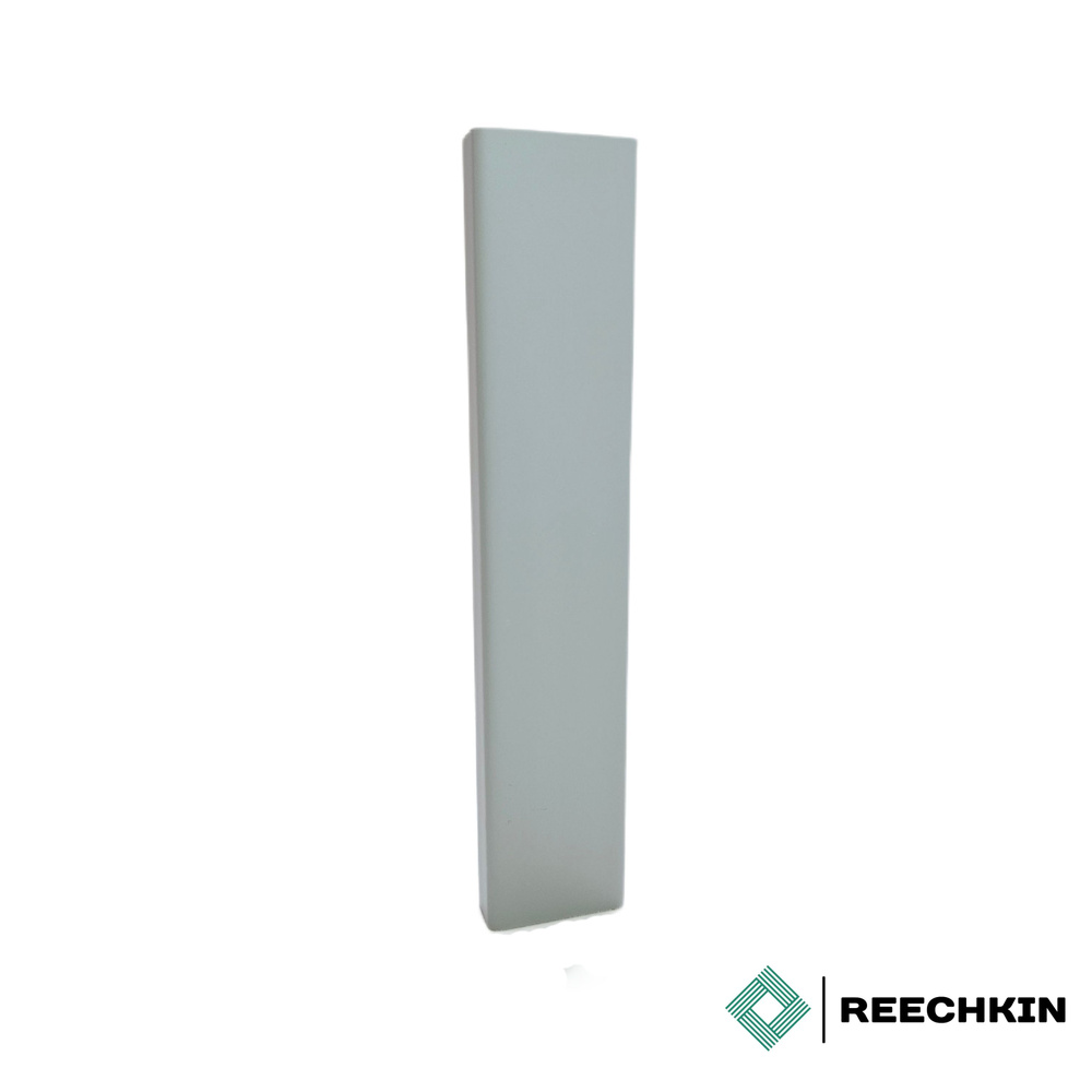 Декоративная рейка на стену Reechkin (образец длиной 15 см) 23-Серый Эмаль RAL 9002  #1