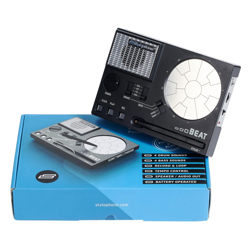 Стилофон Stylophone Beat - Компактная стилусная драм-машина 4 ударные ...