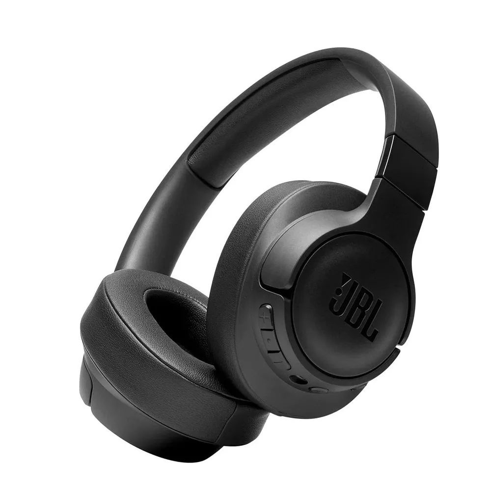 Наушники беспроводные с микрофоном JBL Tune 760 NC, Bluetooth, USB Type-C, черный  #1