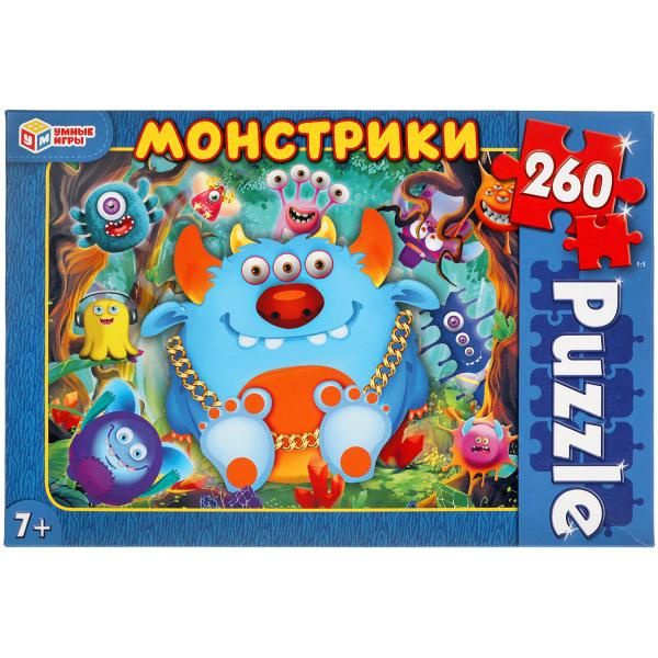 Пазлы классические Монстрики (260 деталей) Умные игры 4680107915443  #1